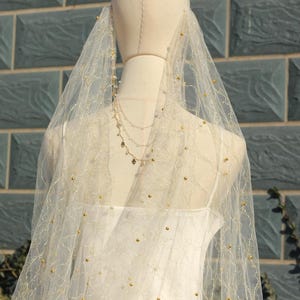 Drape Veil Hair Piece,bridal veil with head piece,Pearl wedding Draped Veil,Hair Clip With Veil,Wedding Hair Comb With Veil