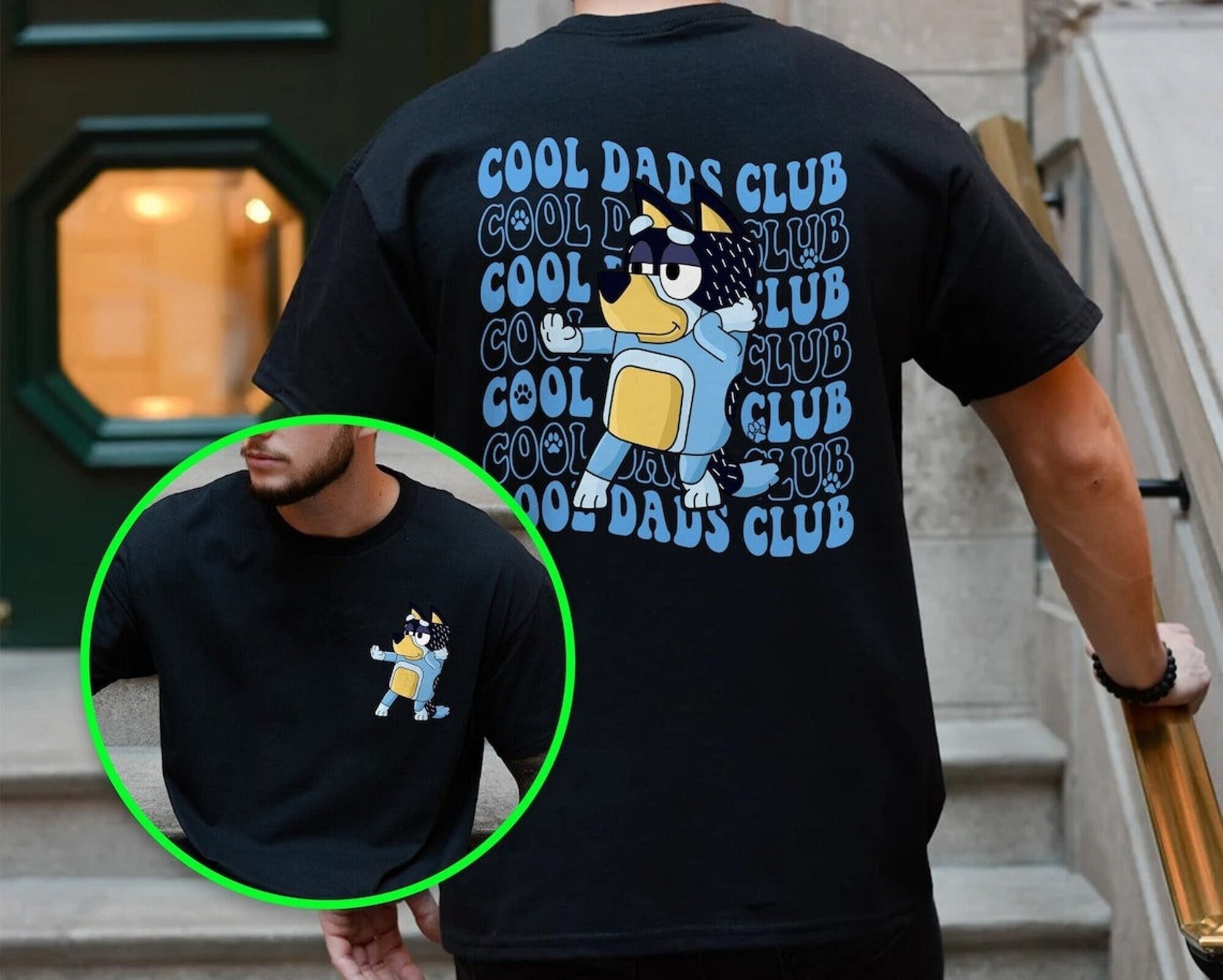 Cool Dad BlueyDad Shirt, Bandit Cool Dad Club T-shirt