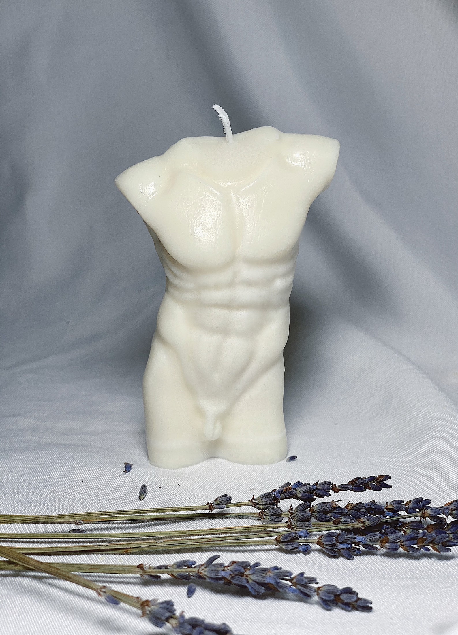 Torso Candles Male Body Shape Candle Soy Wax Candle Beeswax | Etsy