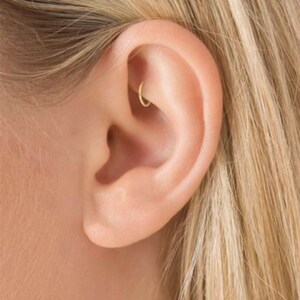 Hoop earrings shop for rook piercing