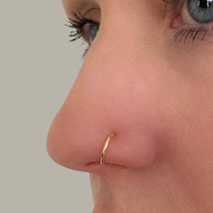Aros Clicker de ORO, 5, 6, 7, 8, 9, 10 mm *20 g, 18 g, 16 g, 14 g *Oro, Titanio, Anillos Segmentales con Bisagras, Hélice, Trago, Nariz, Cartílago, Tabique
