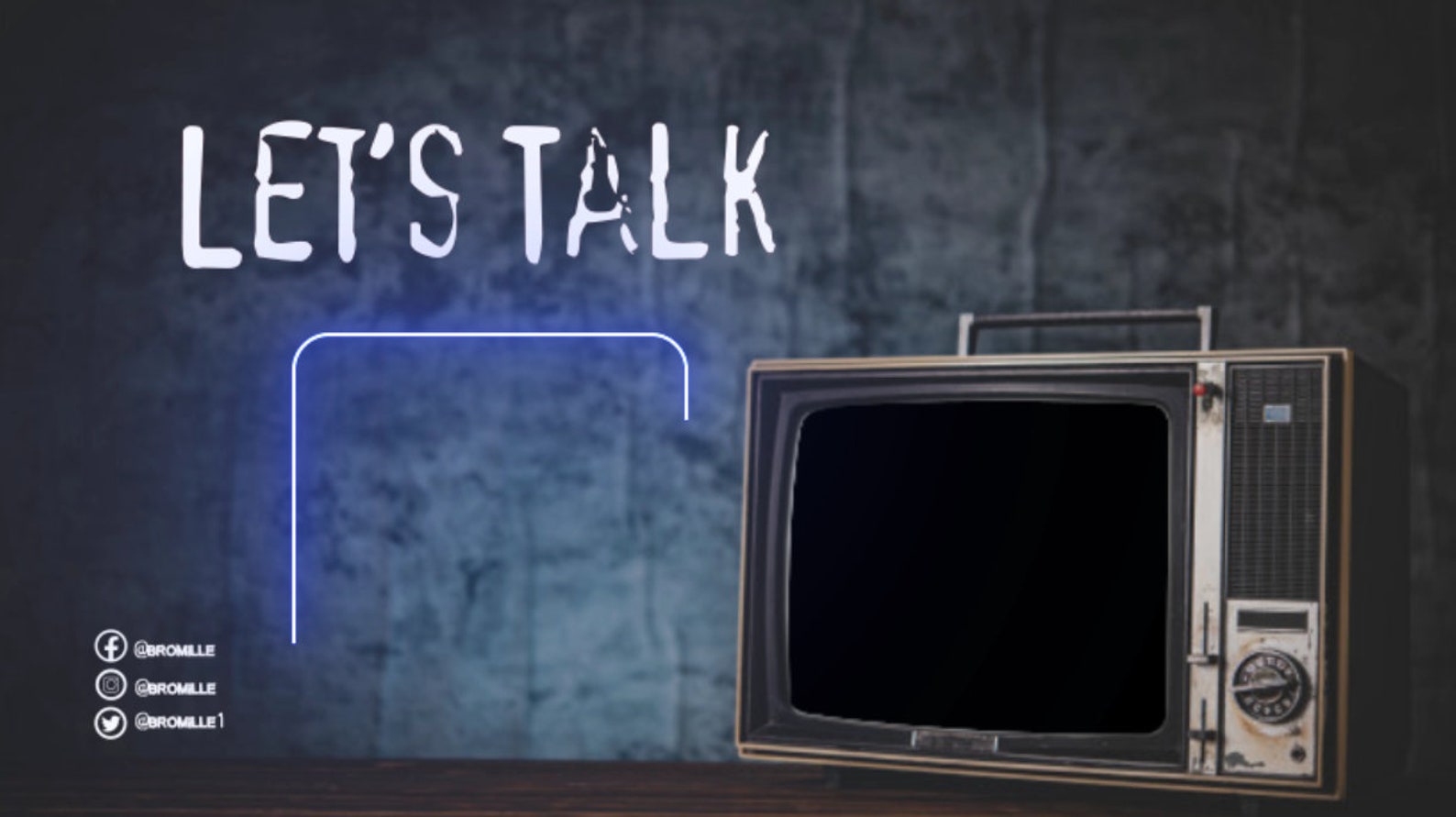 Twitch Overlay Offline Just Chatting Screen Stream Lets Talk Etsy