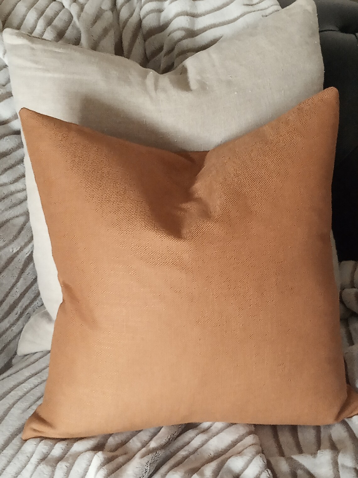 16 Mustard Cushion Cover / Burnt Orange Cushion Cover / Etsy