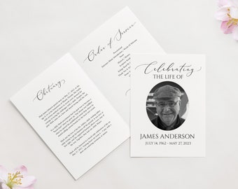 May include: A black and white photo of a man in a cap and glasses. The photo is on a white card with the text "Celebrating the life of James Anderson July 14, 1962 - May 27, 2023".