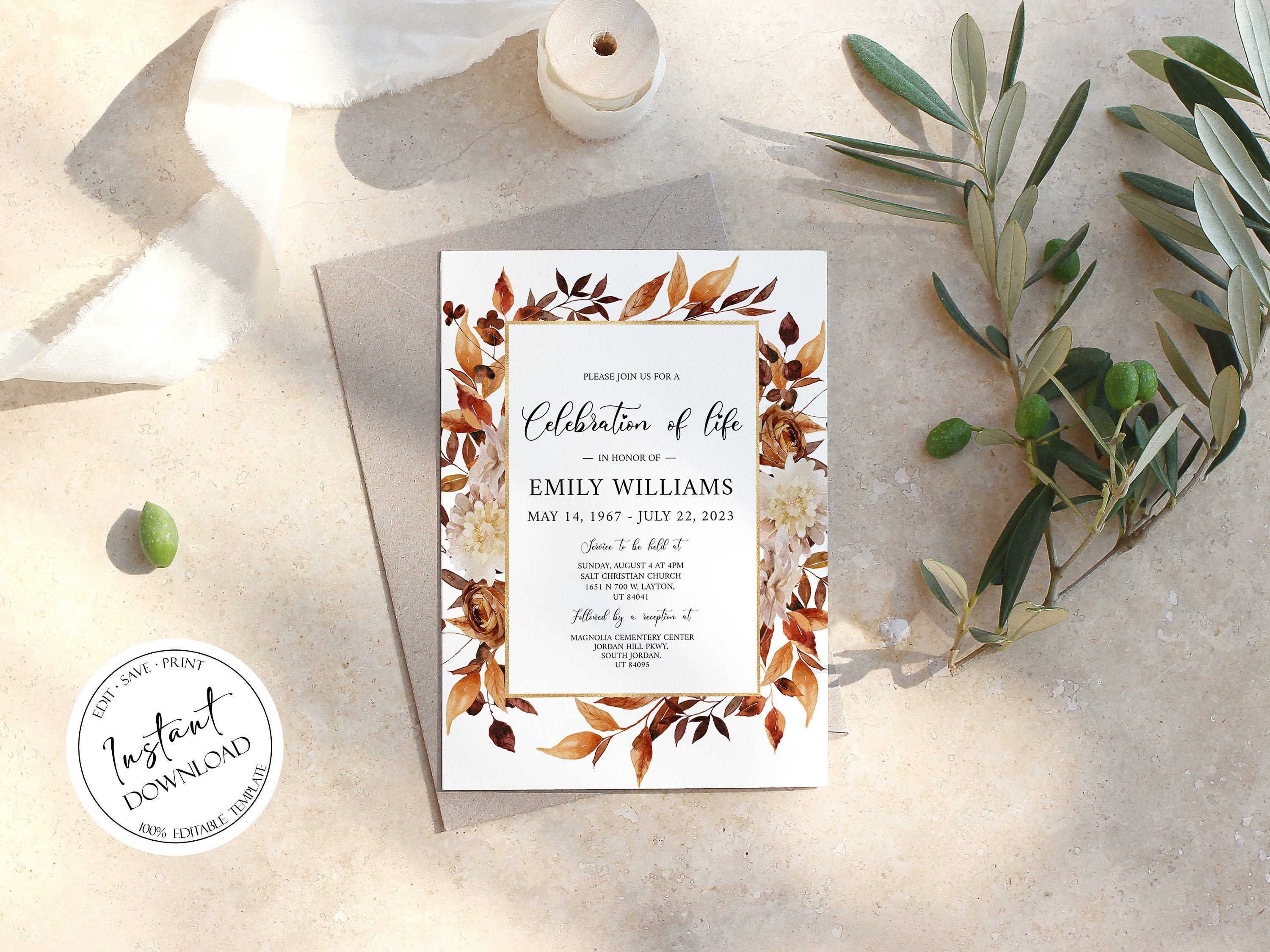 Masculine Invitation - Etsy