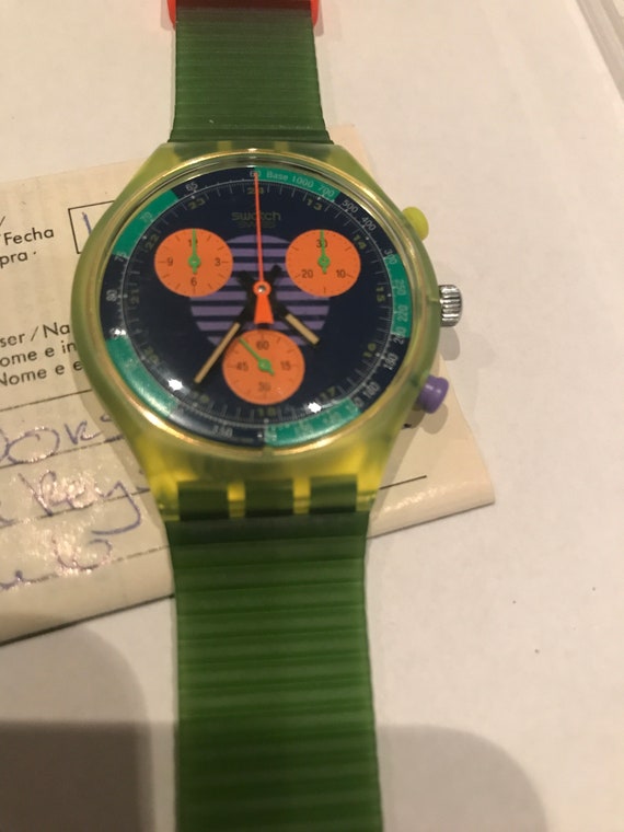 Swatch Neo Wave SCJ100 ----NOS---- Vintage