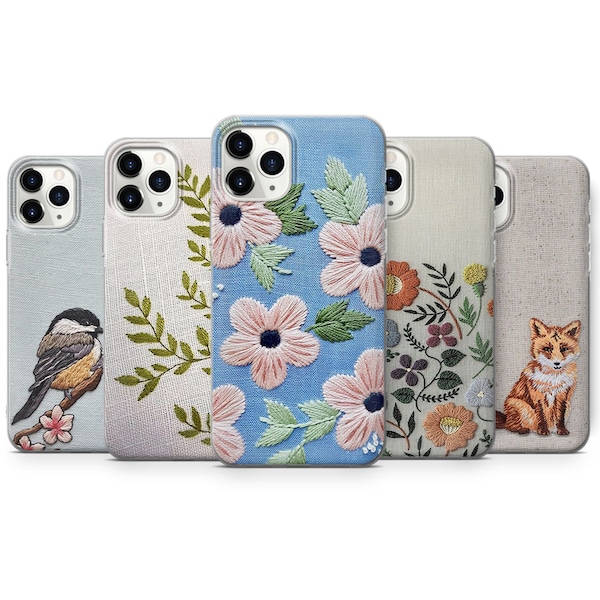 Embroidery Phone Case|Seamstress Phone Case| fit for iPhone Samsung Huawei phone case |D20| Note-it's a photo of embroidery, not embroidery!