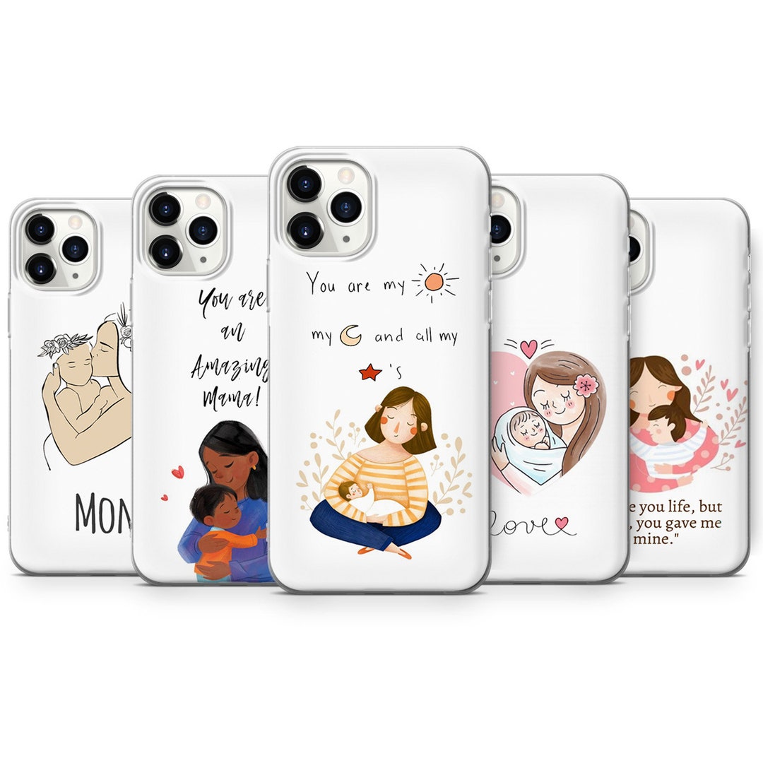 Mom Phone Casemother Daughter Phone Case Fit for iPhone Etsy