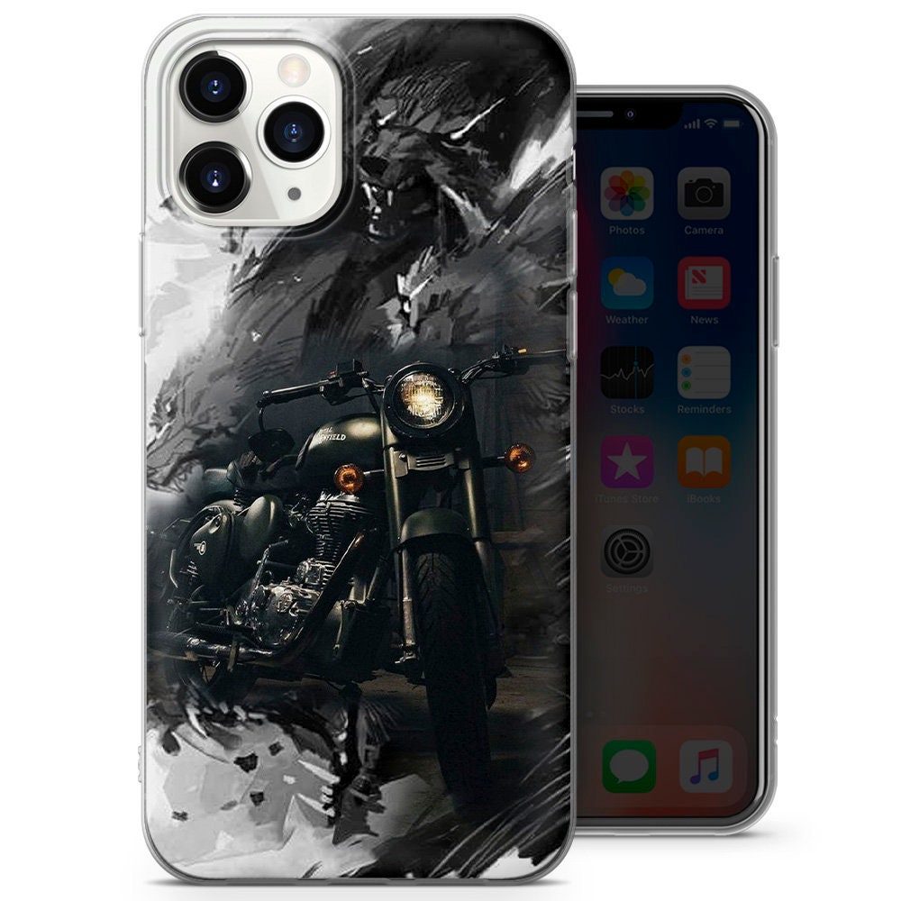 Motorcycle Phone Case Biker Dark Art Cover suitable for | Etsy