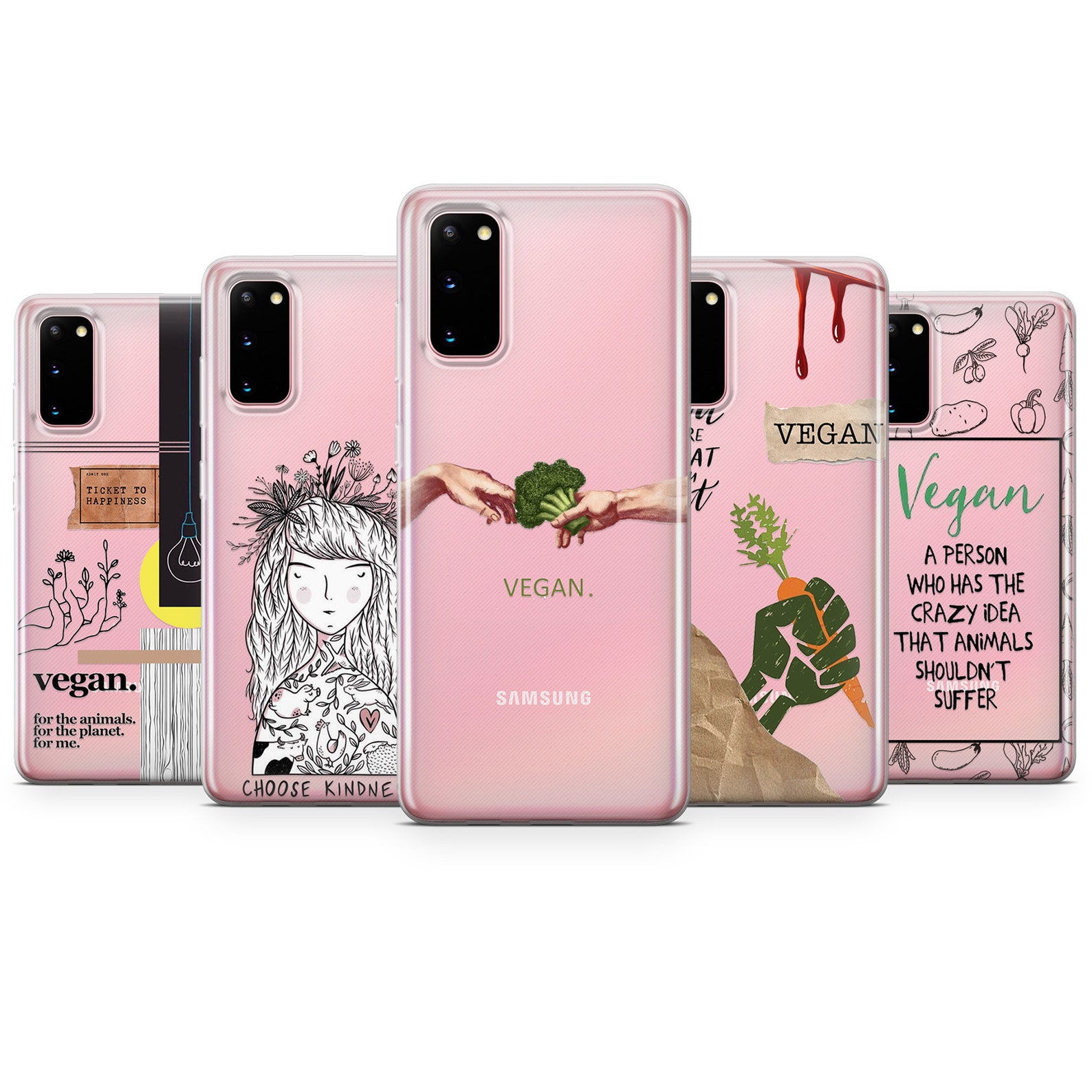 Vegan Phone Case Transparent Cover suitable for iPhone 12 Pro Etsy