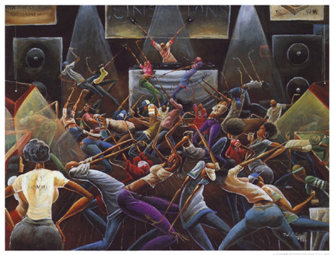JUMP OFF | Party | Frank Morrison | African American | Black Art