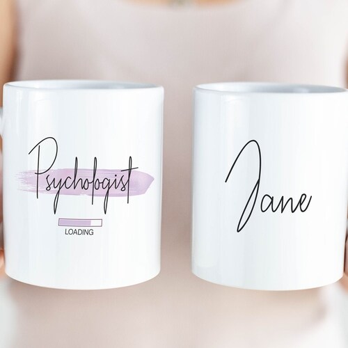 Psychology Mug Personalized Psychologist Gift School Etsy