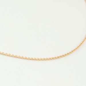 May include: A delicate gold chain necklace, perfect for layering or wearing alone.
