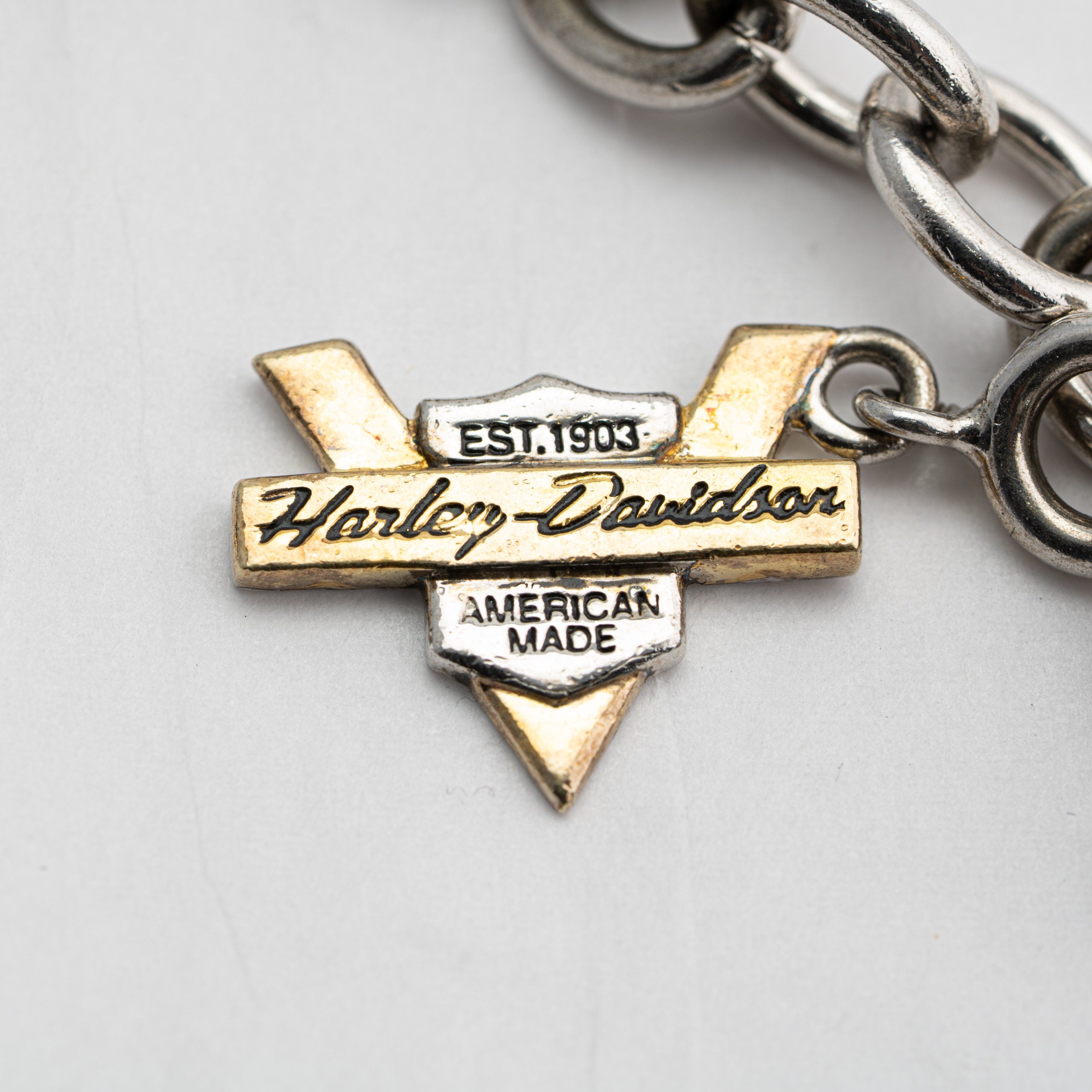 Harley Davidson Motorcycles Sterling Silver 925 Mens Charm Harley Davidson Motorcycles Sterling Silver 925 Mens Charm