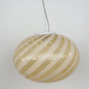 Murano glass sphere pendant
