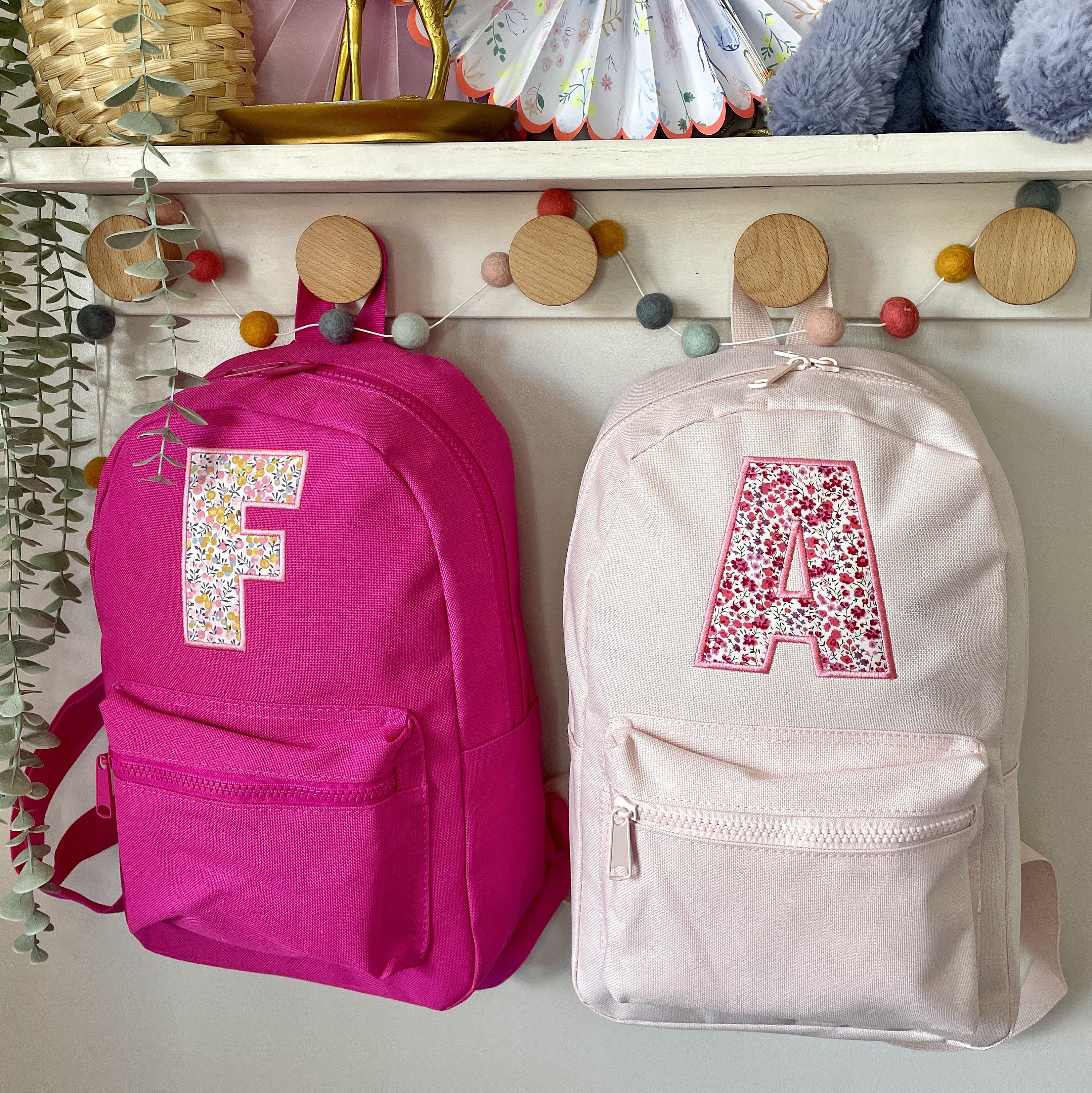 Flip sequin best sale initial backpack