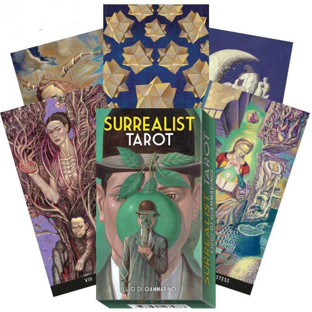 Tarot cards deck Surrealist tarot Tarot Deck 78 antique Etsy