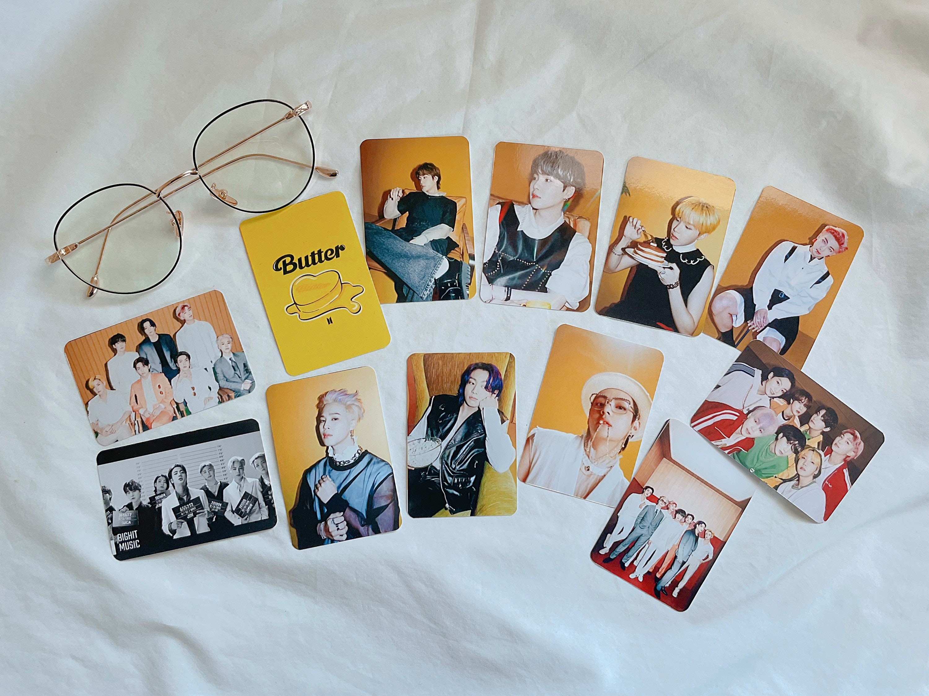 BTS Butter Photocard Set 12 Pc I Kpop Photocards I BTS Photocards Etsy UK