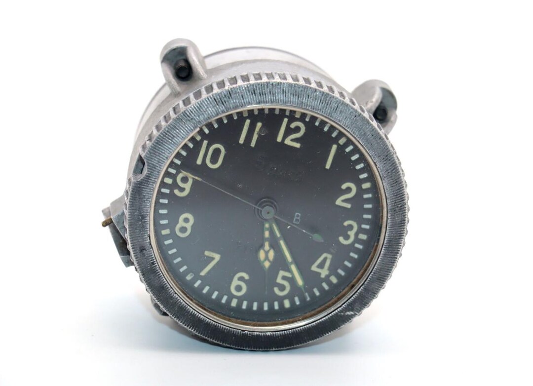 Soviet Tank Clock Military Dashboard Instrument USSR Armored Vehicle ...