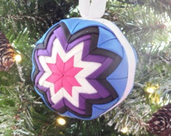 Genderfluid LGBTQ Fabric Ornament