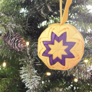 Intersex LGBTQ Fabric Ornament
