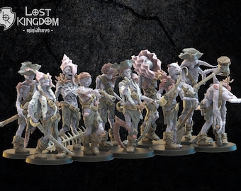 Deep Sea Zombies, Lost Kingdom, Undead Vampire Pirates, 9th Age, WArgaming, WAP, Vampire Coast