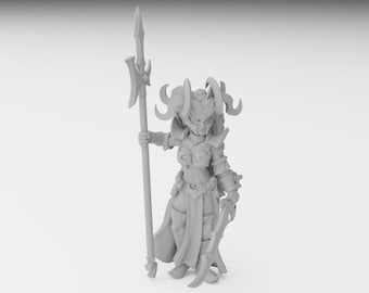Sorceress Queen, Ilhadiel, 9th Age, dread elves, Wargaming, Hero