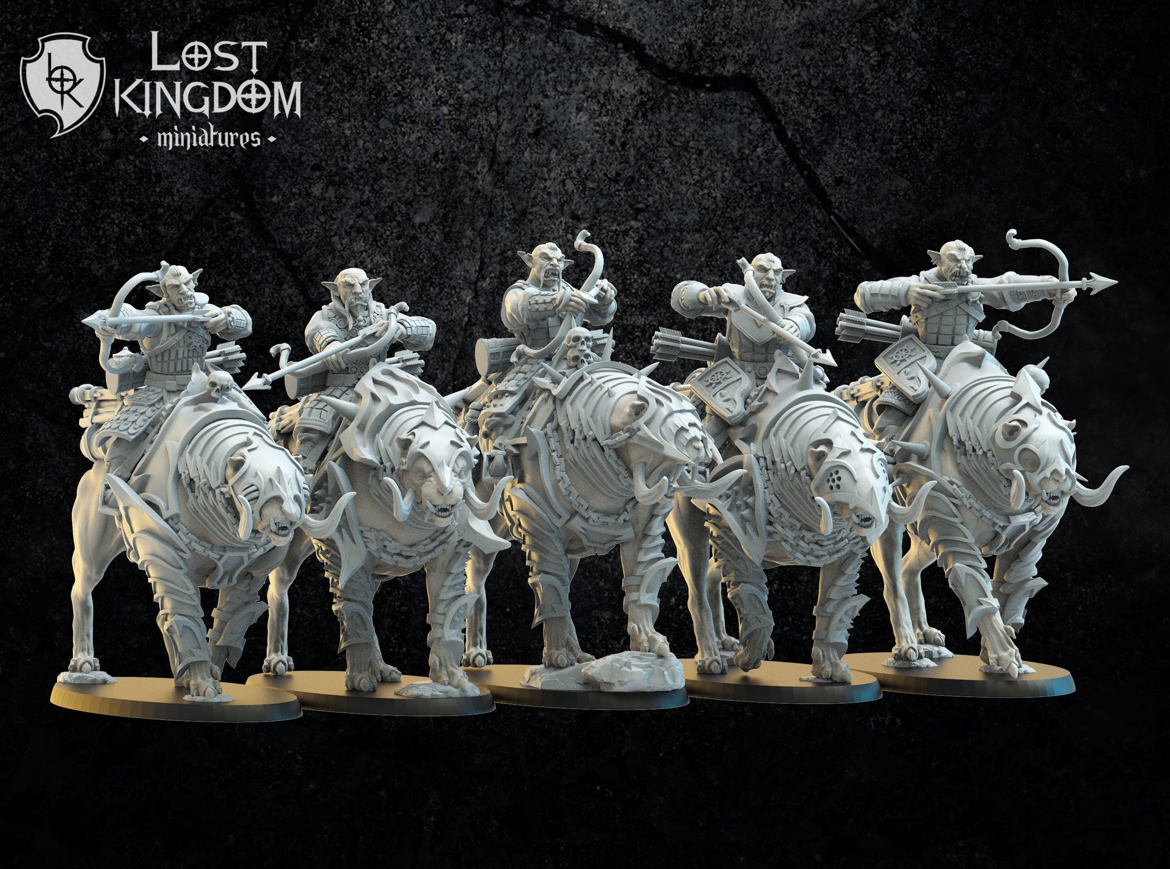Mongobbo Knights X5 Lost Kingdom Chaos Dwarf Hob Goblin Etsy