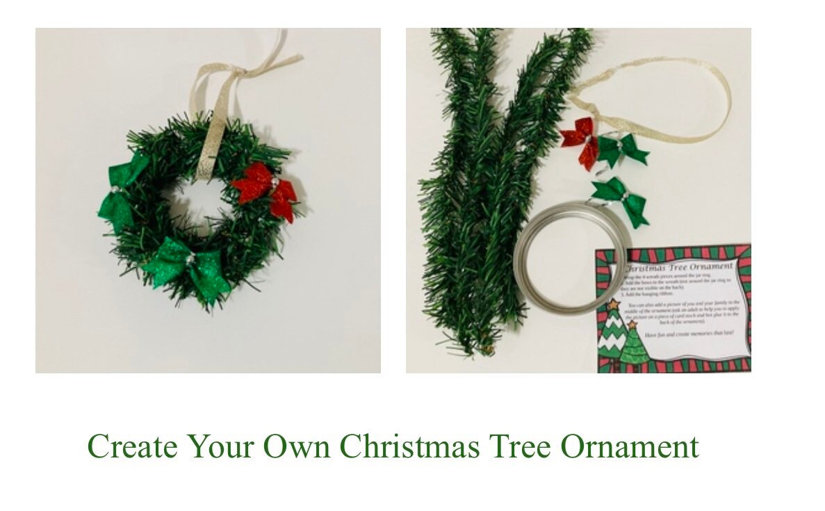 Make Your Own Christmas Tree Ornament Craft Kit Etsy