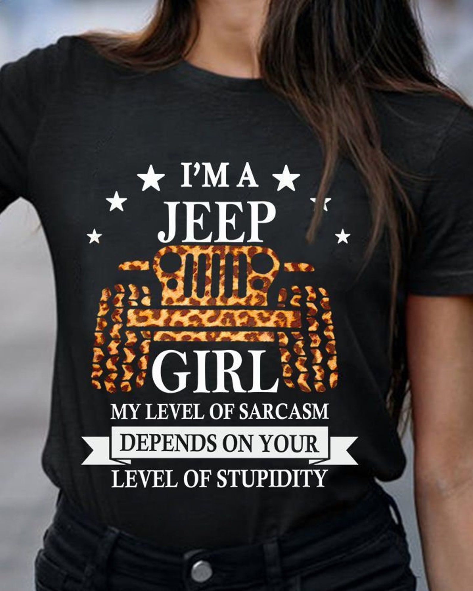 Jeep T Shirt I'm A Jeep Girl Jeep Girl T shirt Jeep Etsy