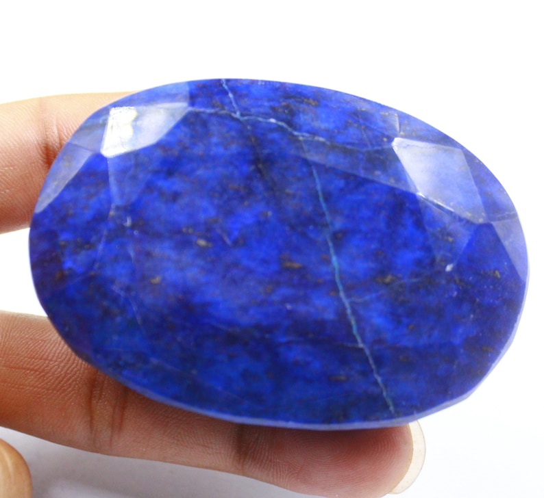 Best Offer 1030.95 Ct Certified Natural African Blue Sapphire Oval Shape Gemstone NF1305