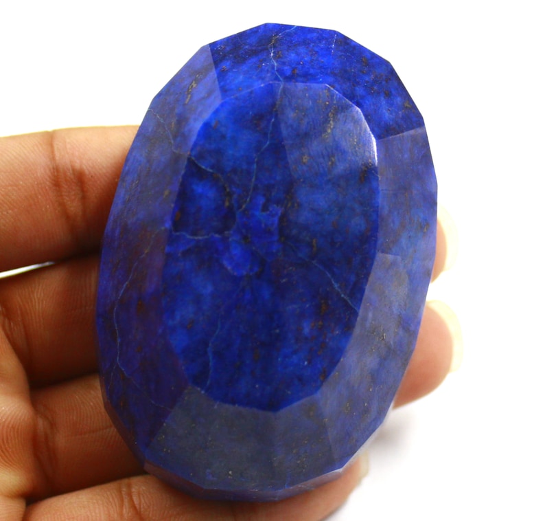 Best Offer 1030.95 Ct Certified Natural African Blue Sapphire Oval Shape Gemstone NF1305