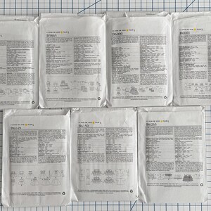 Set of Seven Butterick Retro 18