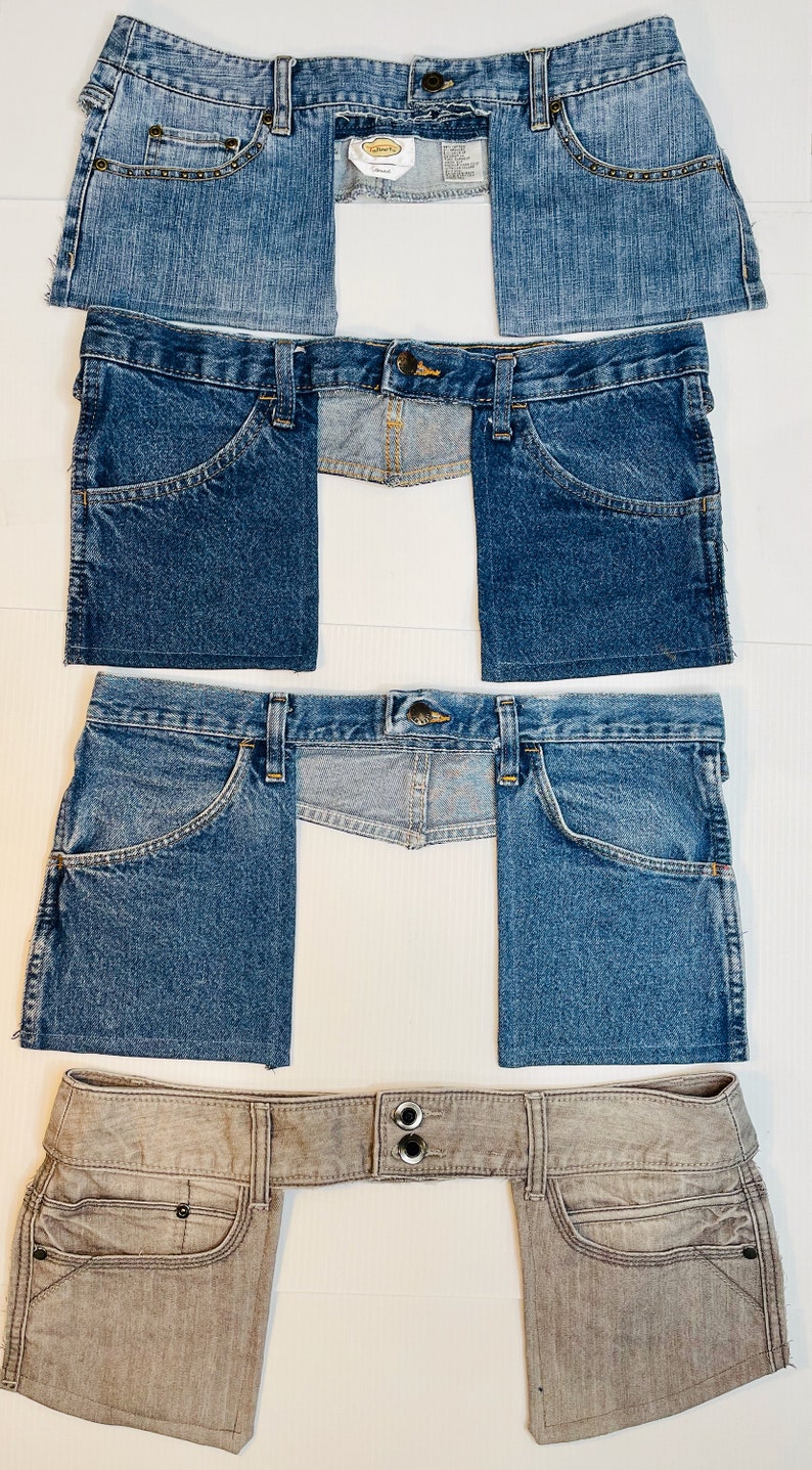 Fanny Packs, Upcycled Recycled Jean Denim Fannyy Packs, Special Order