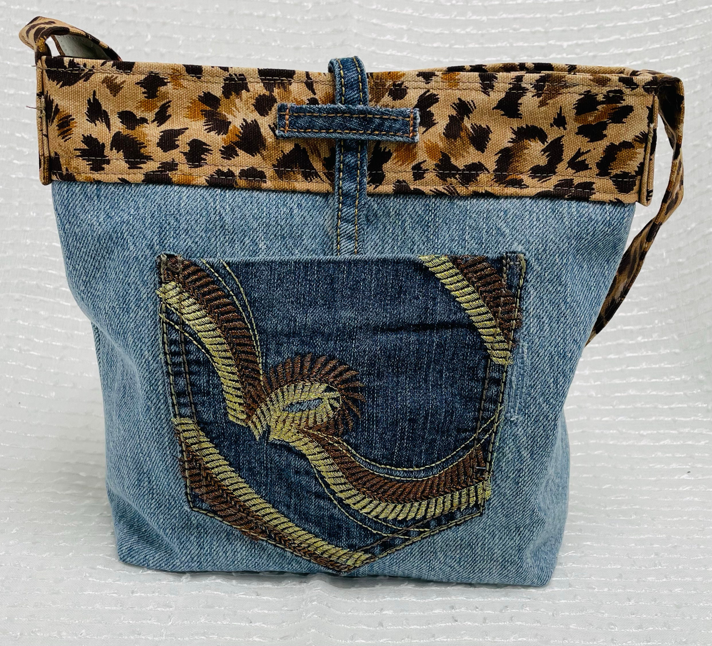 Denim purses with bling new arrivals
