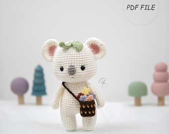 Tranguyenami- (PDF FILE) Crochet Koala - Crochet Amigurumi Pattern- Crochet Toy - English Pattern