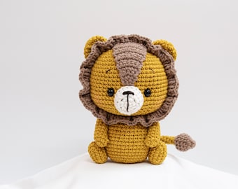 Tranguyenami- (PDF FILE) Crochet Lion -Crochet Toy