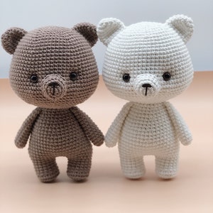 Tranguyenami- (PDF FILE) Crochet Bear Pattern- Crochet Pattern- Crochet Toy - Amigurumi Pattern- English Pattern