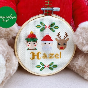 Personalised Festive Cross Stitch Kit