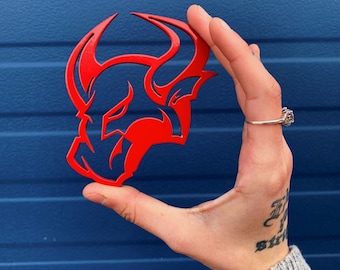 Emblemi del parafango Bull - Coppia - Montaggio universale