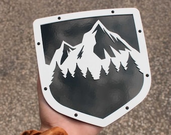 Mountain Silhouette Tailgate Emblem - Fits 2009-2018 Dodge Ram® Tailgates