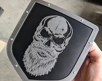 Bearded Skull Tailgate Emblem - Für 2009-2018 Ram® 1500, 2500, 3500