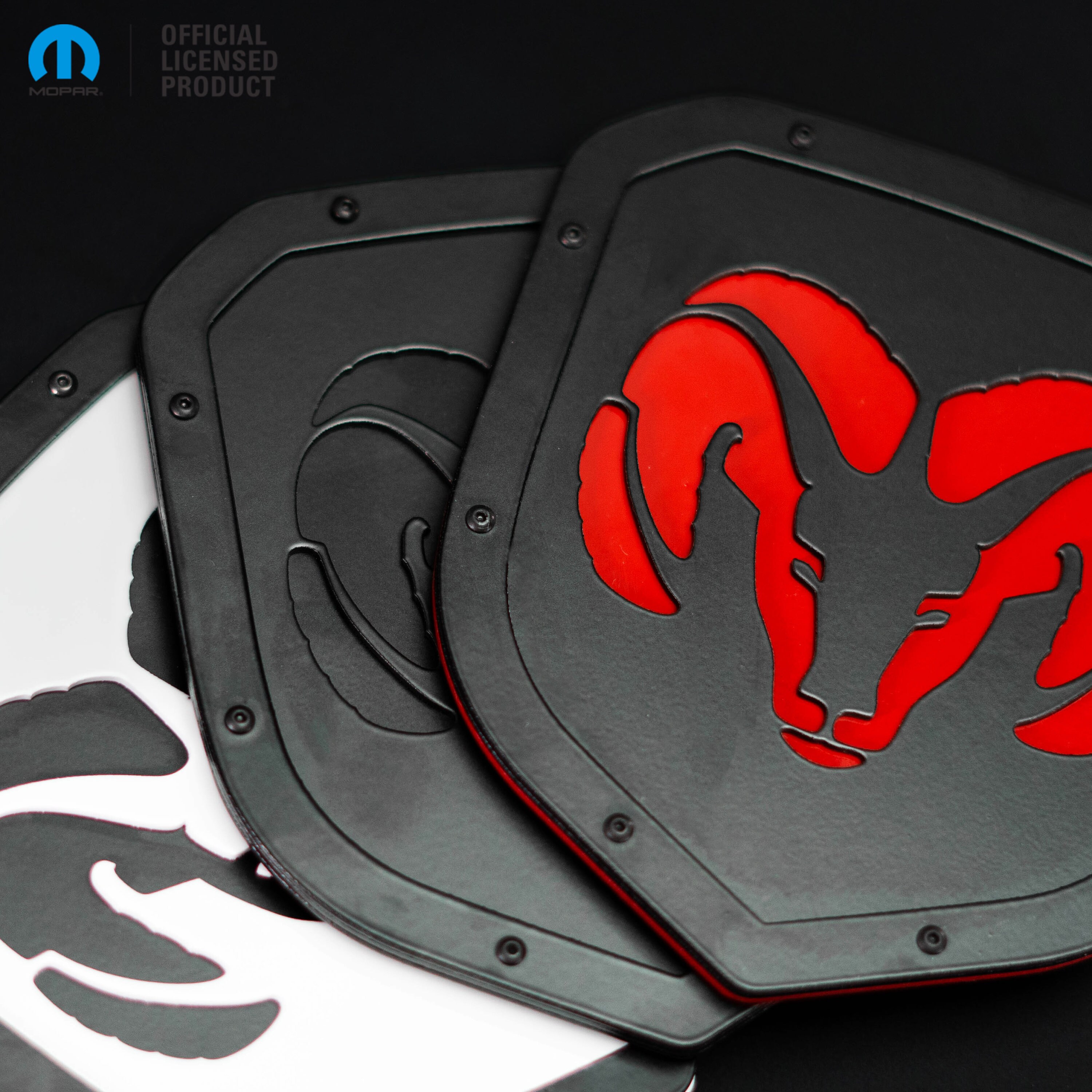 Officially Licensed RAM® Head Style 2 Shield Emblem - Fits 2013