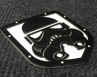 Storm Trooper Tailgate Emblem - Fits 4th Gen Ram Trucks