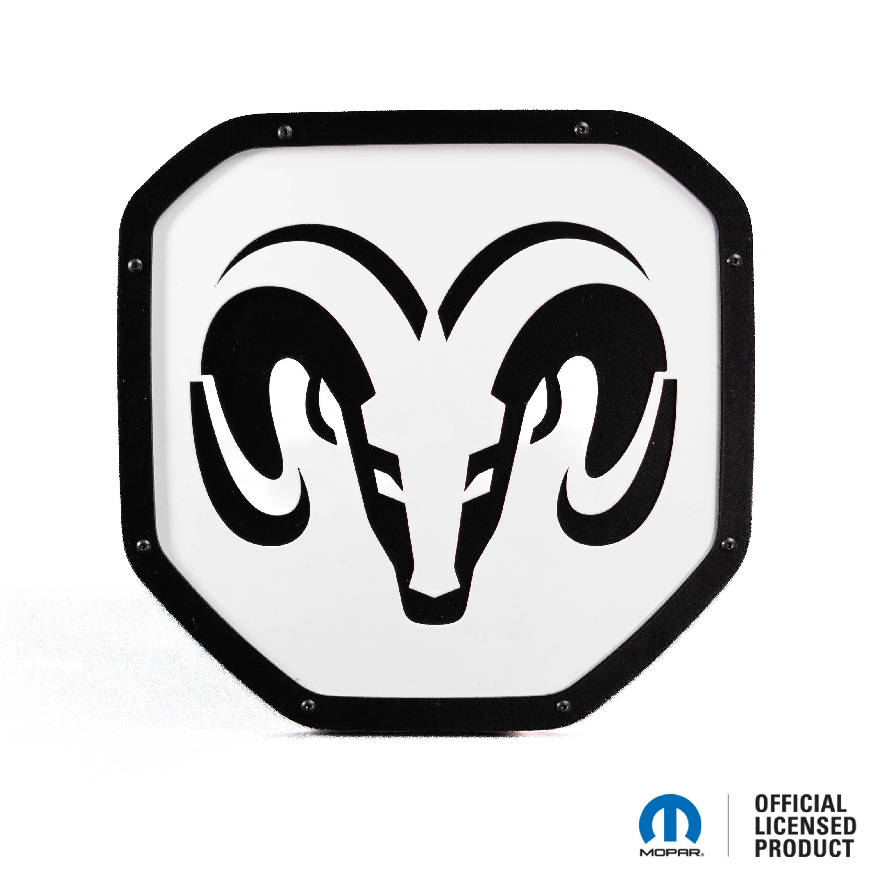 Officially Licensed RAM® Head Style 1 Shield Emblem - Fits 2019