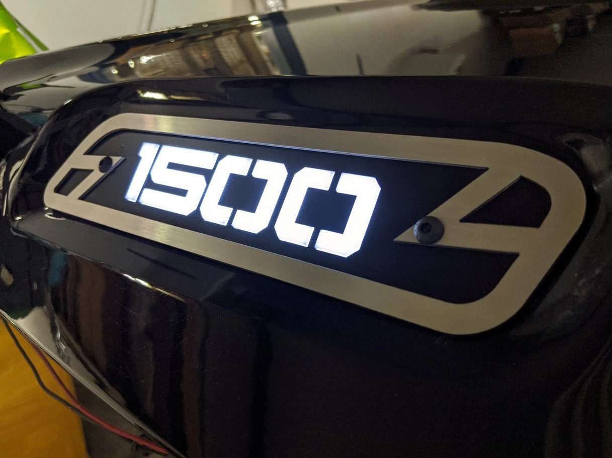 Genuine OEM 1500 ETORQUE Hood Emblem Set (Left & Right) For 2019-2023 Ram 1500 - Chrome/Black/Blue Finish