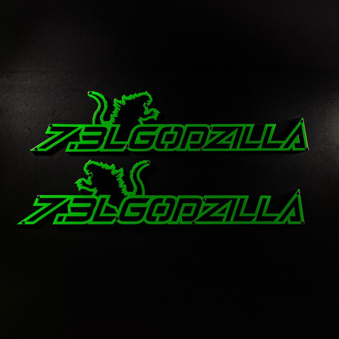 7.3 Godzilla Emblem Pair - Etsy