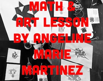 Math Integers and Art Making Positive and Negative Spaces Lesson Plan for Grades 5+ Education Numbers Teachers