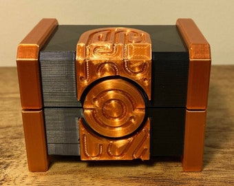 Baú Sheikah de Zelda para cartuchos de jogos do Nintendo Switch 1 e 2 - Breath of the Wild - Tamanhos pequeno e grande