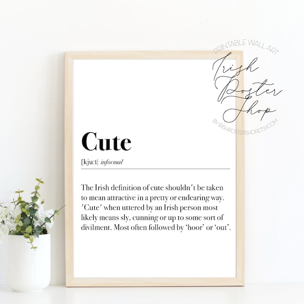 CUTE DEFINITION SLANG visual data 4